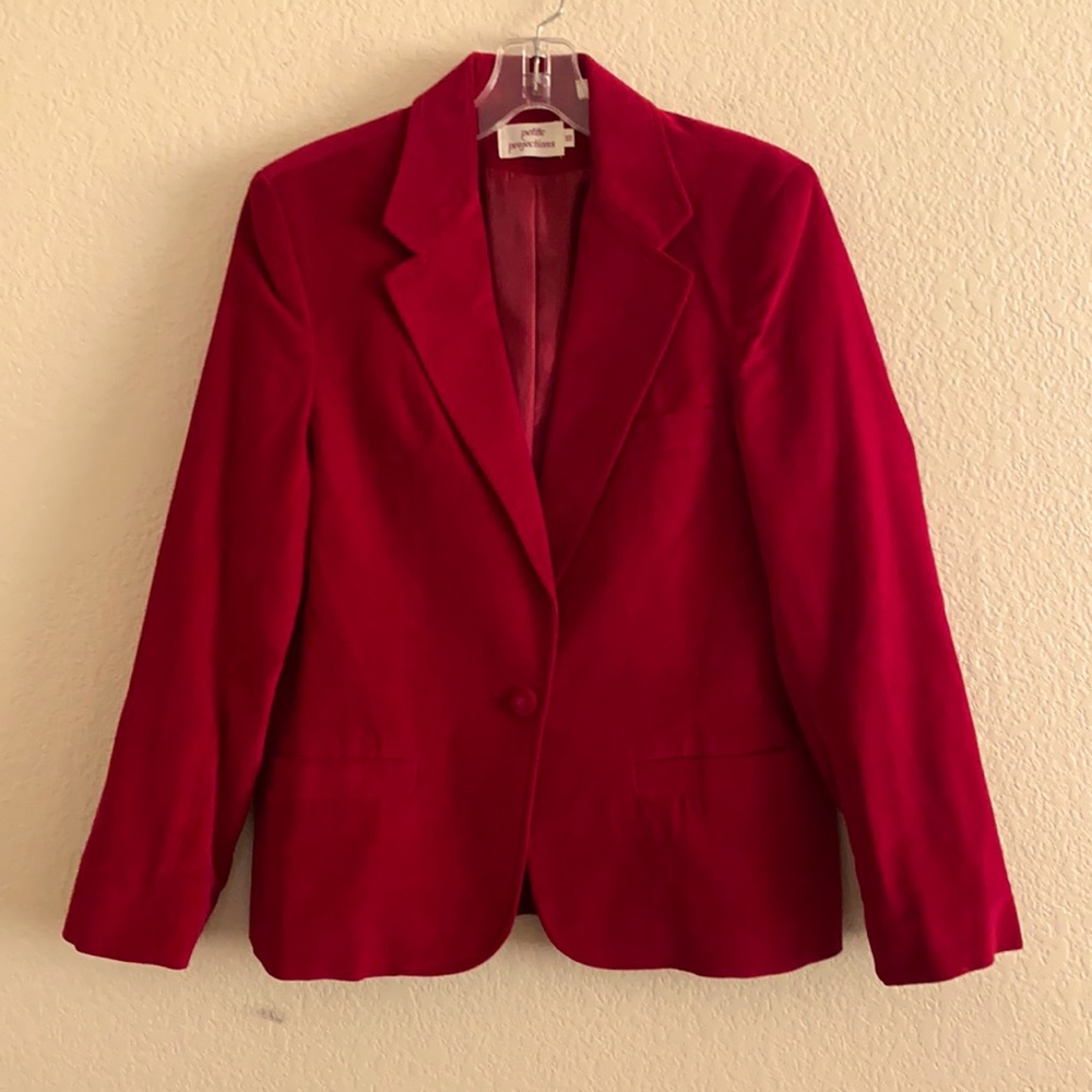 Vintage Velveteen Blazer